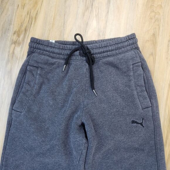 💜Puma Dark Gray Drawstring Sweatpants Small - Picture 4 of 8